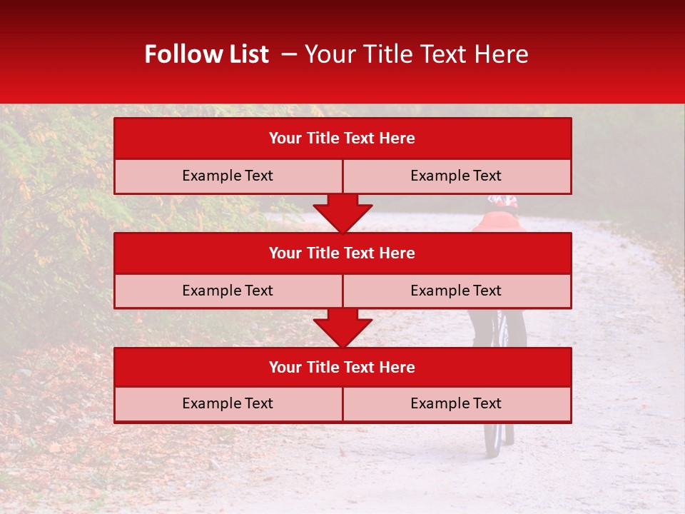 Peaceful Standing Pensioner PowerPoint Template