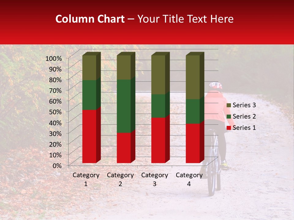 Peaceful Standing Pensioner PowerPoint Template