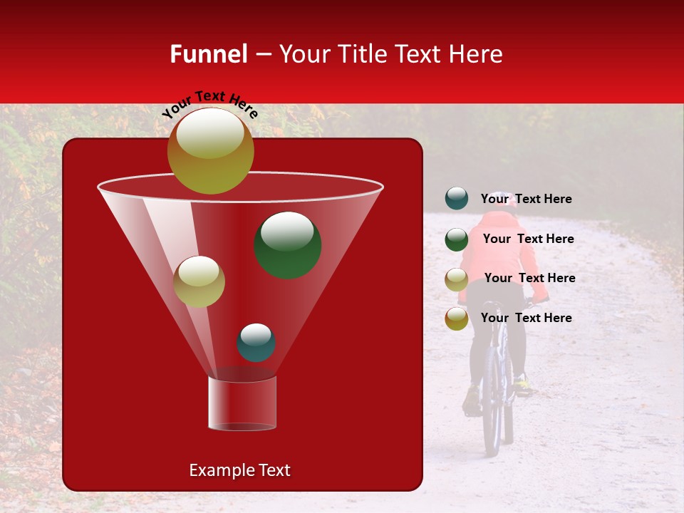 Peaceful Standing Pensioner PowerPoint Template