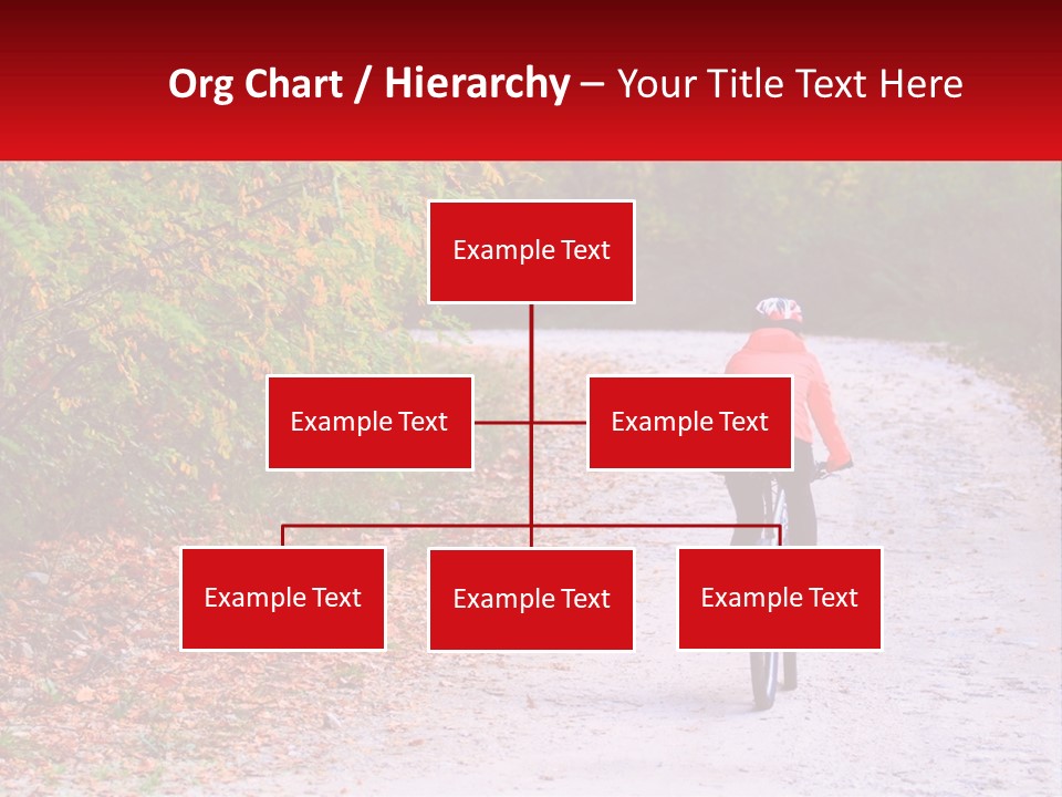 Peaceful Standing Pensioner PowerPoint Template