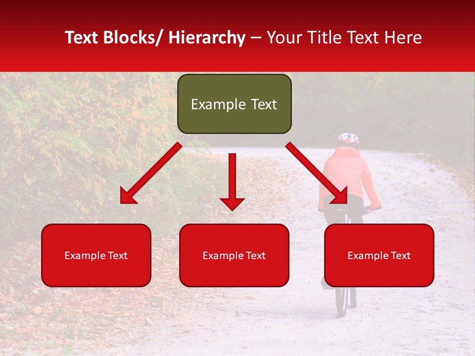 Peaceful Standing Pensioner PowerPoint Template