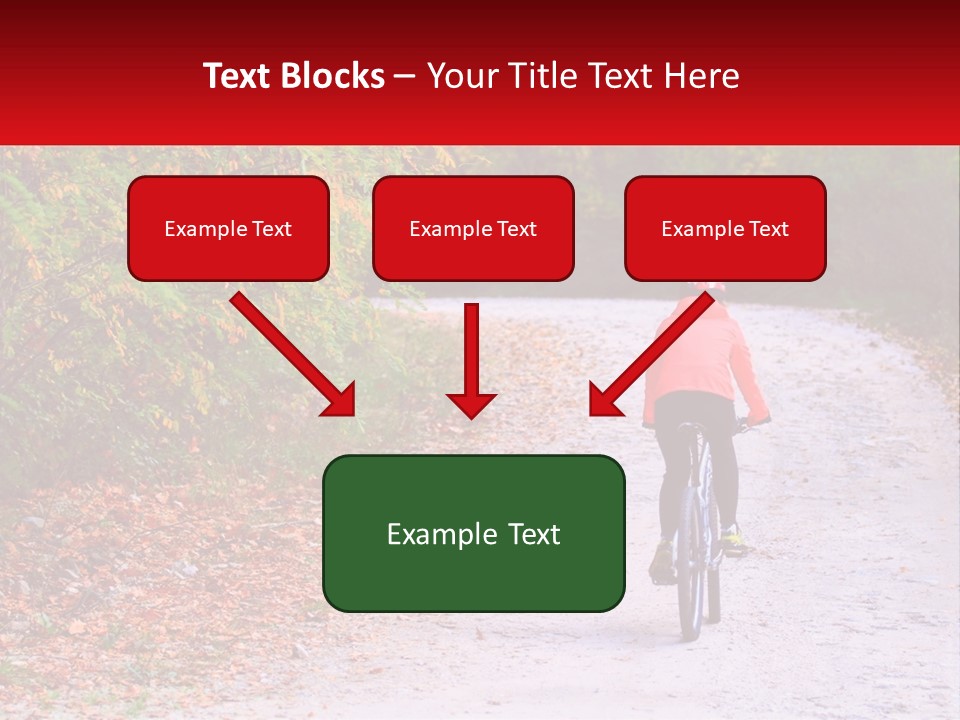 Peaceful Standing Pensioner PowerPoint Template