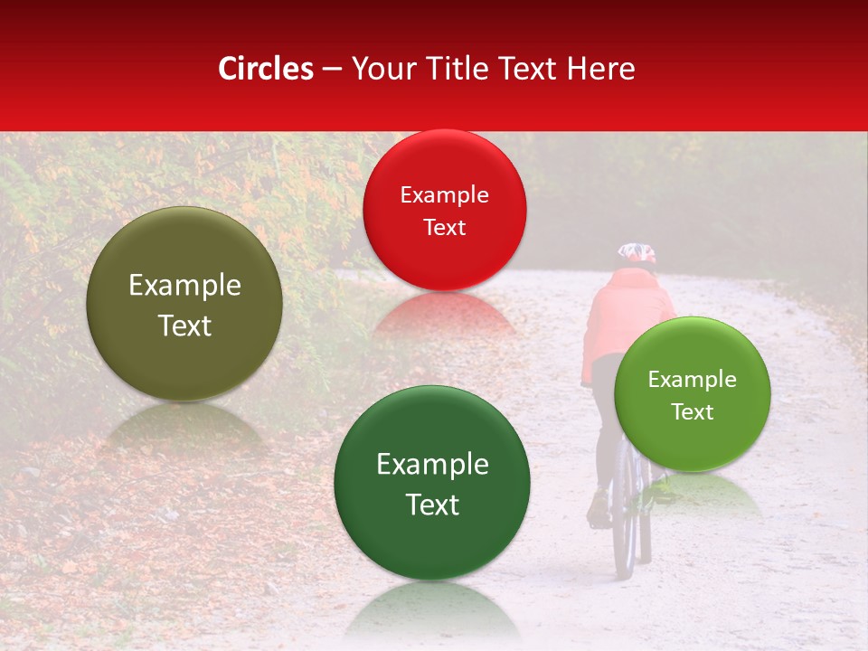 Peaceful Standing Pensioner PowerPoint Template