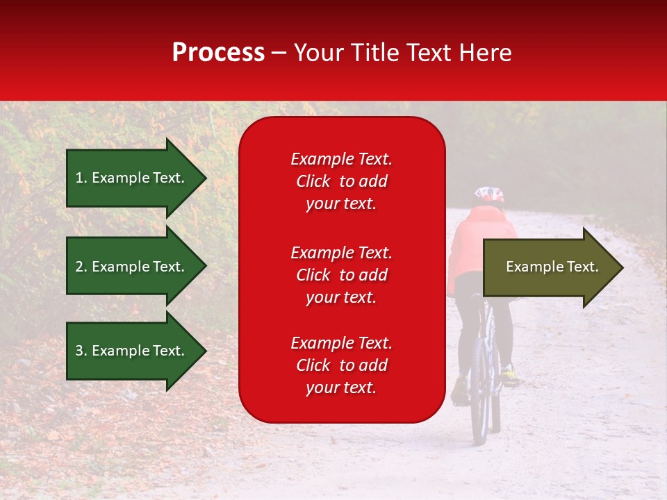 Peaceful Standing Pensioner PowerPoint Template