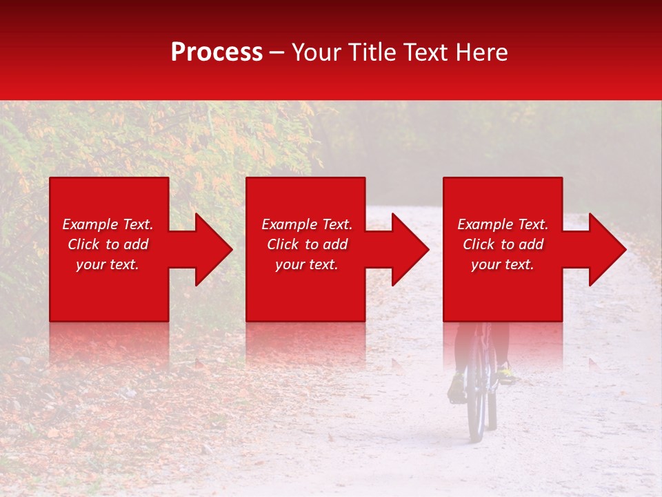 Peaceful Standing Pensioner PowerPoint Template
