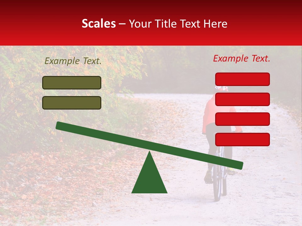 Peaceful Standing Pensioner PowerPoint Template