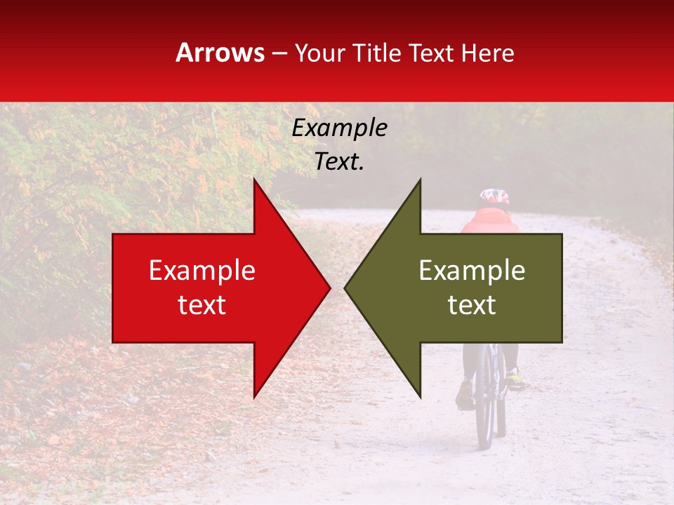 Peaceful Standing Pensioner PowerPoint Template