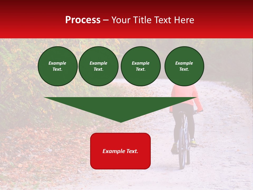 Peaceful Standing Pensioner PowerPoint Template