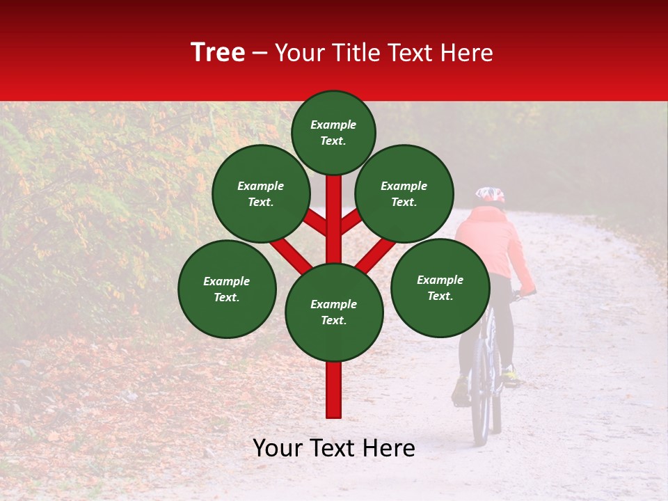 Peaceful Standing Pensioner PowerPoint Template