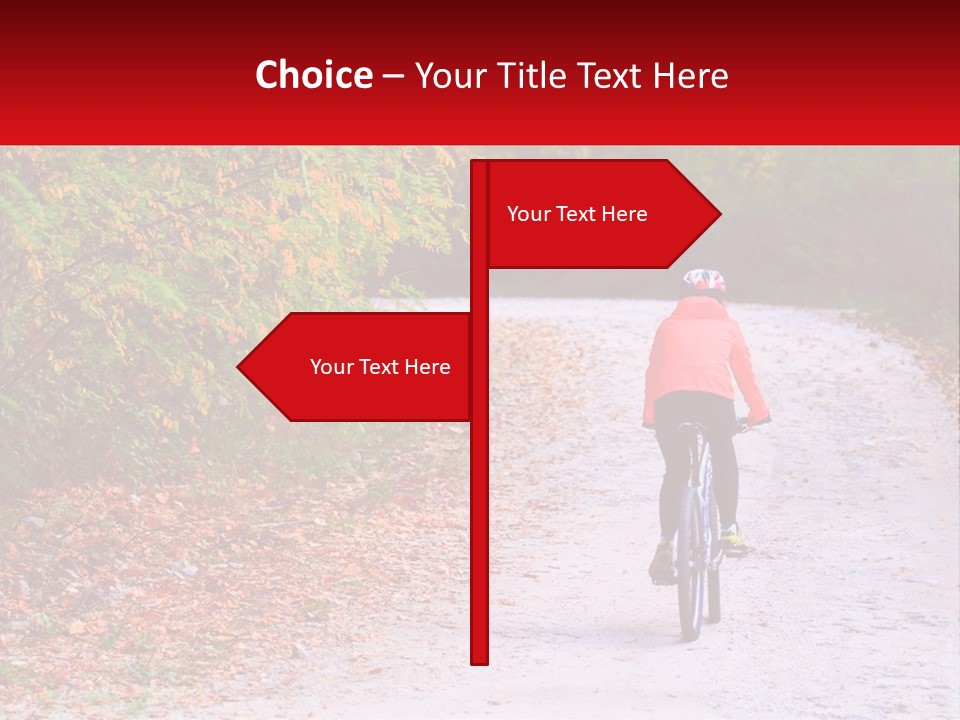 Peaceful Standing Pensioner PowerPoint Template