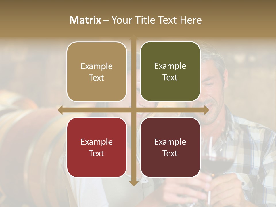 Woman Peaceful Calm PowerPoint Template