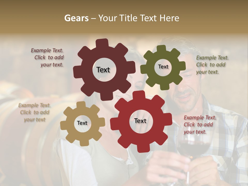 Woman Peaceful Calm PowerPoint Template