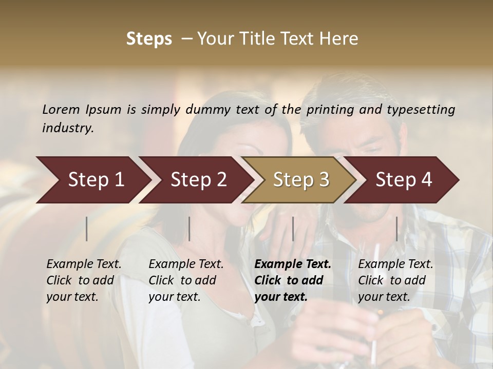 Woman Peaceful Calm PowerPoint Template