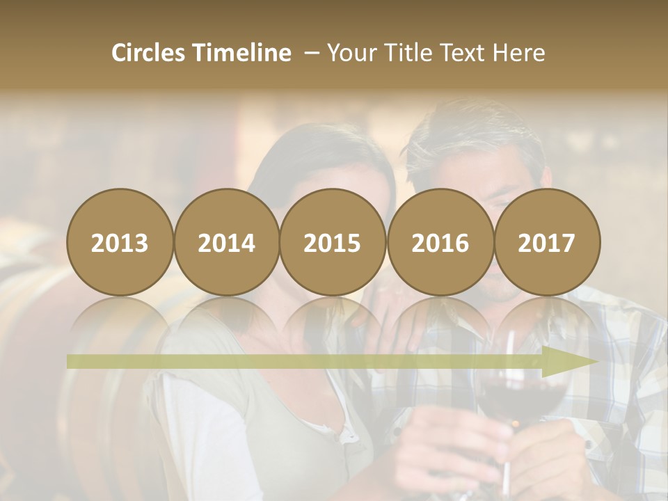 Woman Peaceful Calm PowerPoint Template