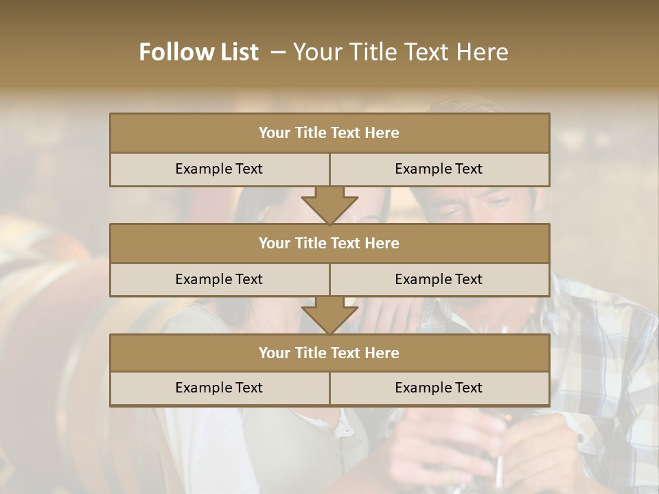 Woman Peaceful Calm PowerPoint Template
