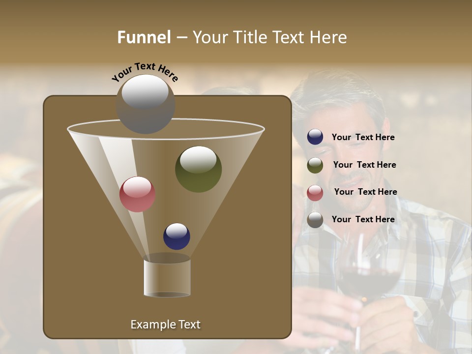 Woman Peaceful Calm PowerPoint Template