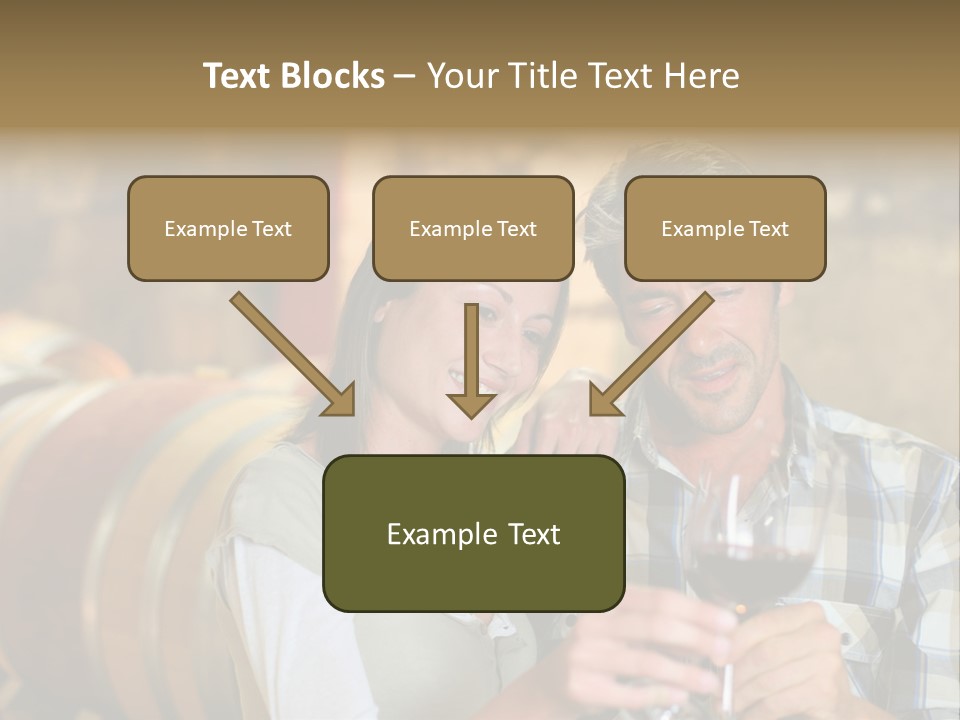 Woman Peaceful Calm PowerPoint Template