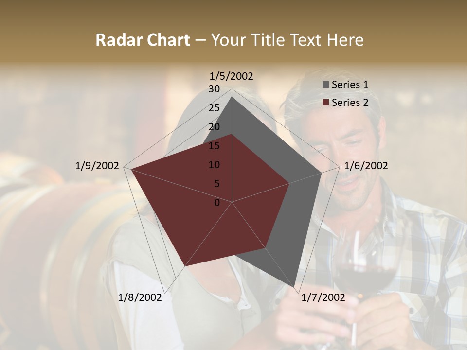 Woman Peaceful Calm PowerPoint Template