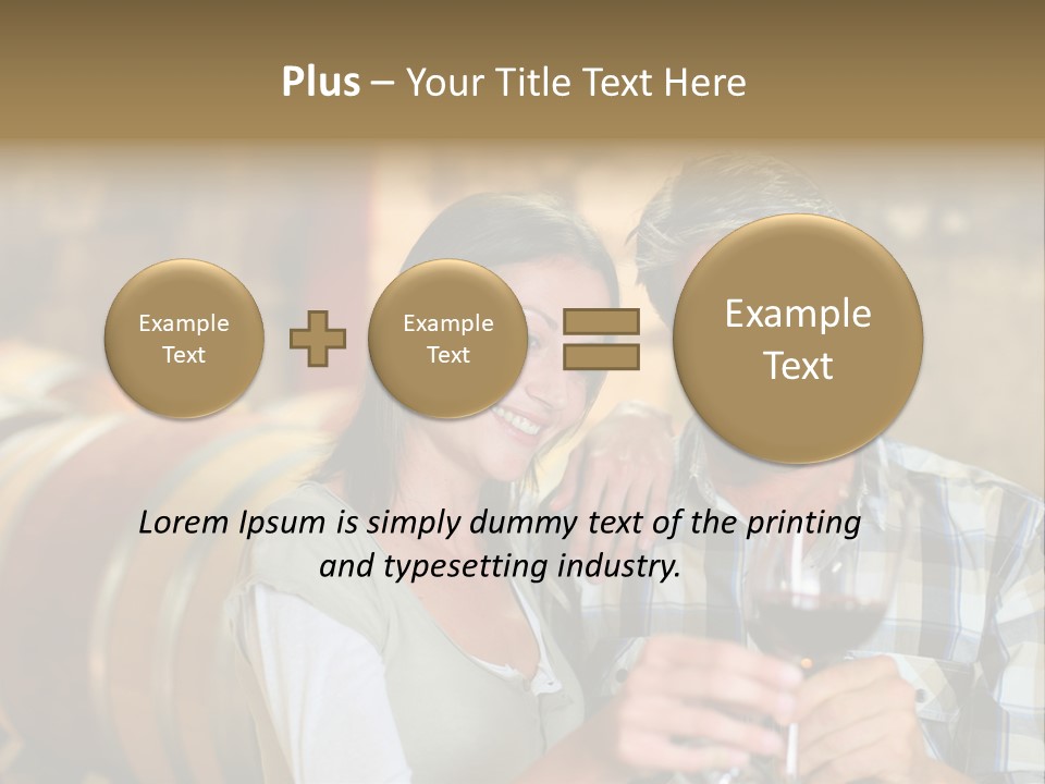 Woman Peaceful Calm PowerPoint Template
