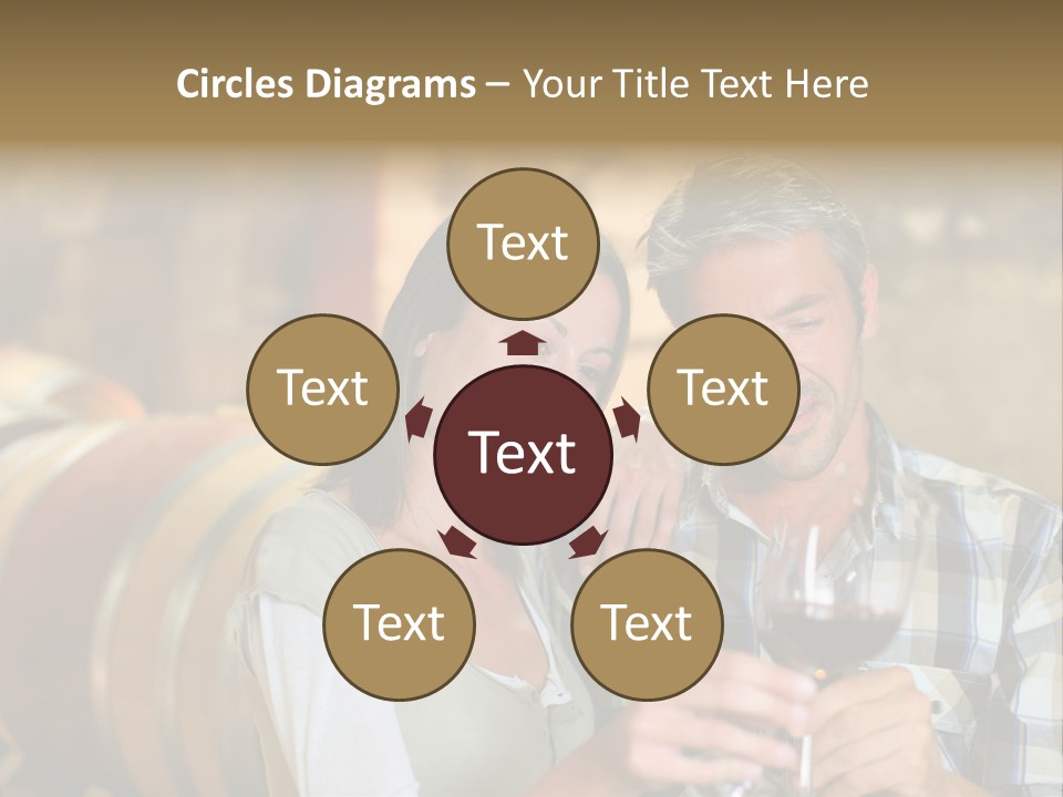 Woman Peaceful Calm PowerPoint Template