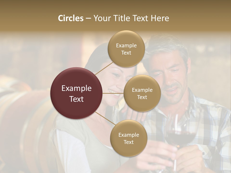 Woman Peaceful Calm PowerPoint Template