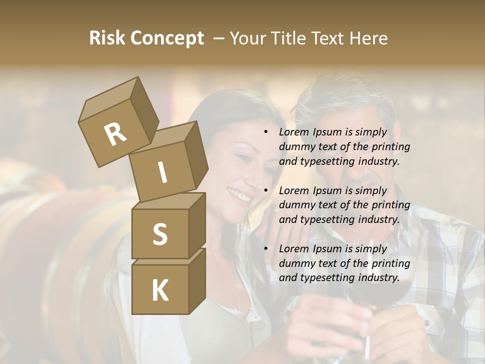 Woman Peaceful Calm PowerPoint Template