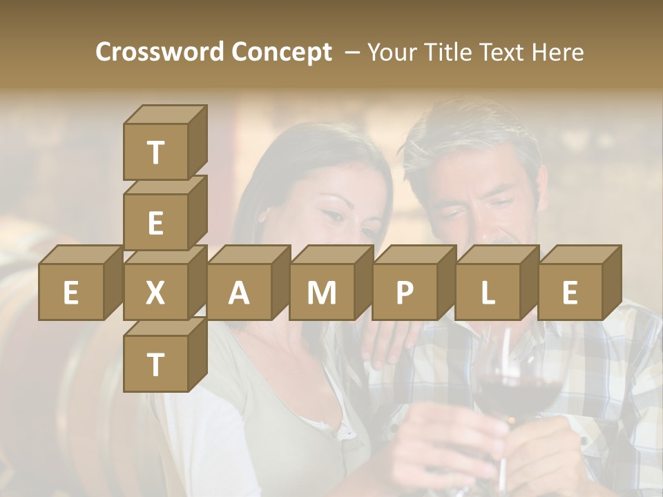 Woman Peaceful Calm PowerPoint Template