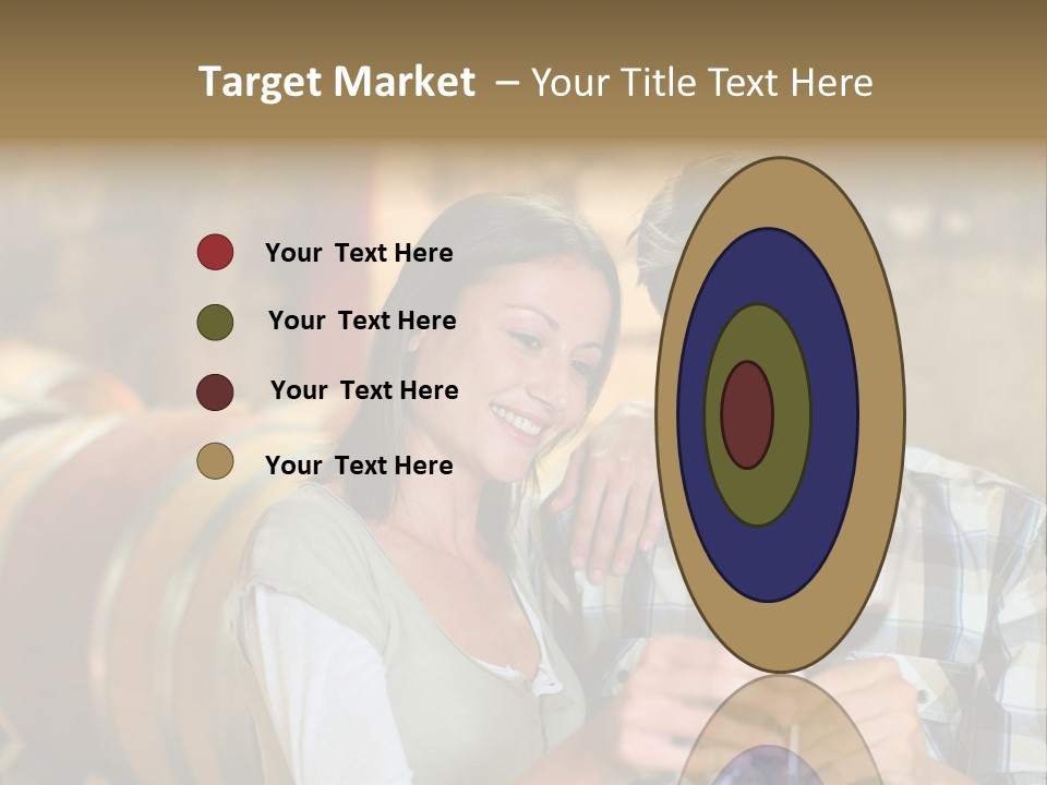 Woman Peaceful Calm PowerPoint Template