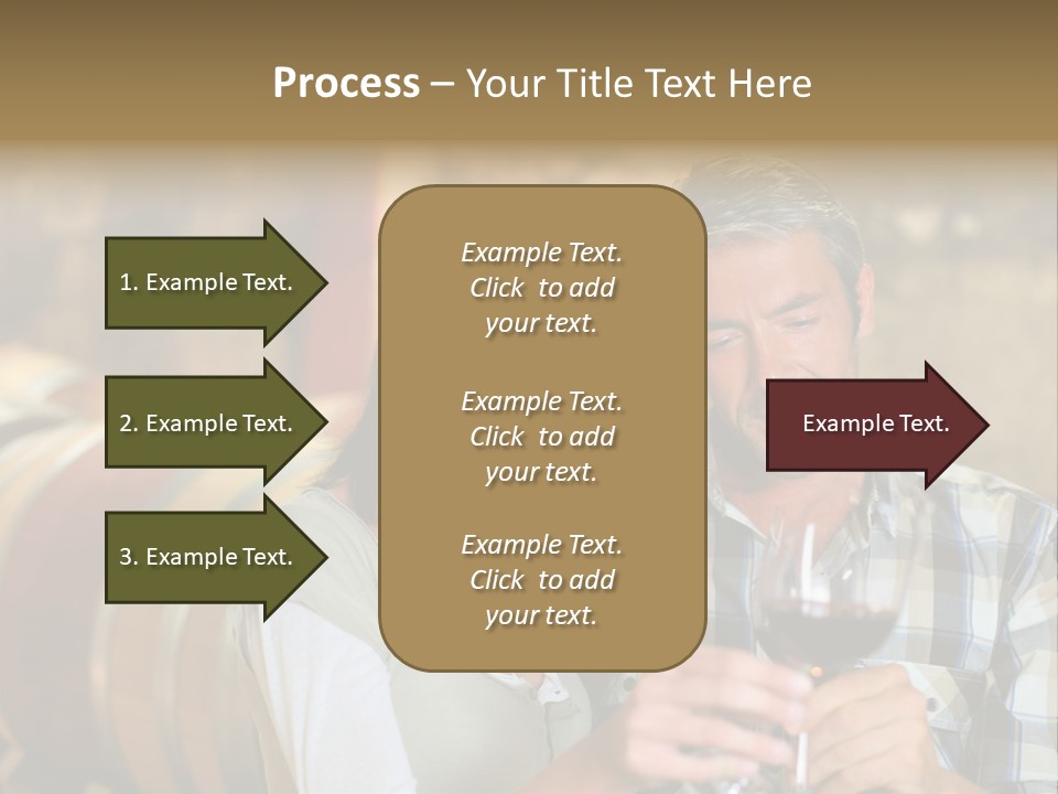 Woman Peaceful Calm PowerPoint Template