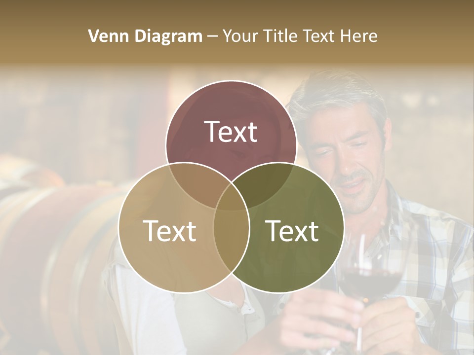 Woman Peaceful Calm PowerPoint Template