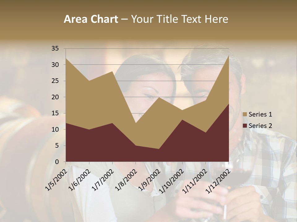 Woman Peaceful Calm PowerPoint Template