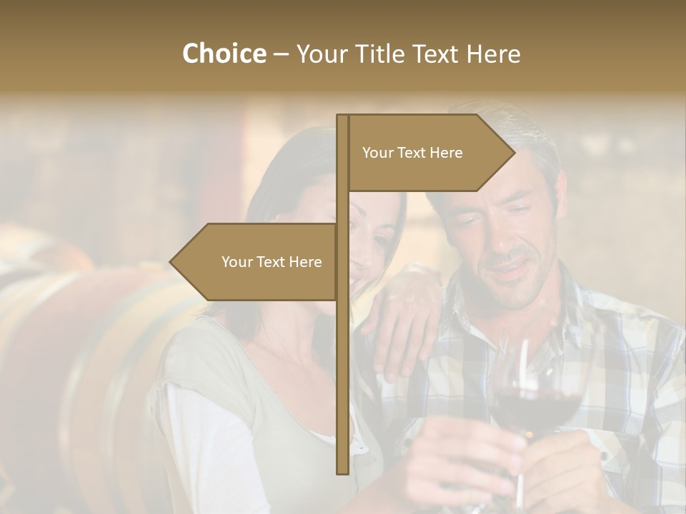 Woman Peaceful Calm PowerPoint Template