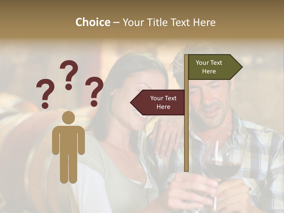 Woman Peaceful Calm PowerPoint Template