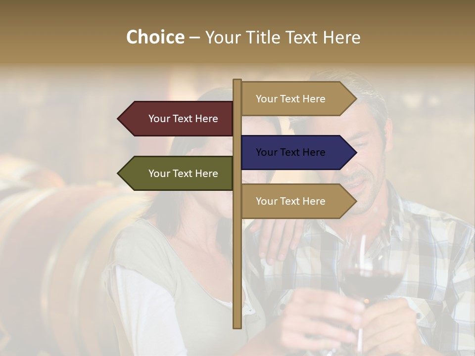 Woman Peaceful Calm PowerPoint Template