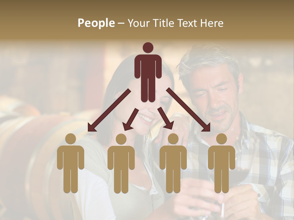 Woman Peaceful Calm PowerPoint Template