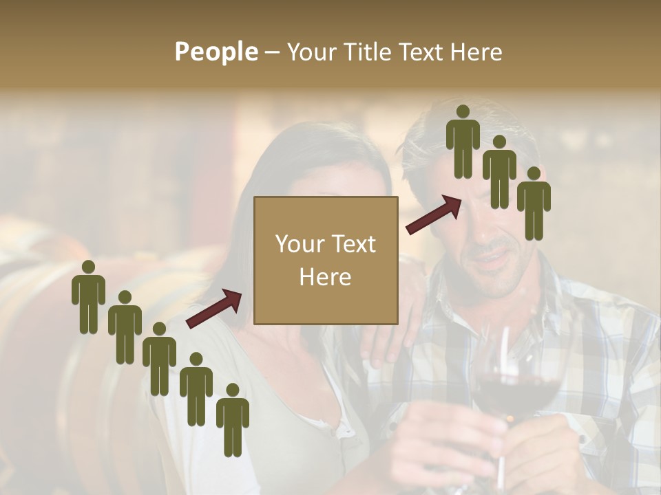 Woman Peaceful Calm PowerPoint Template