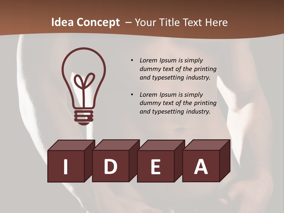 Standing Sea Portrait PowerPoint Template