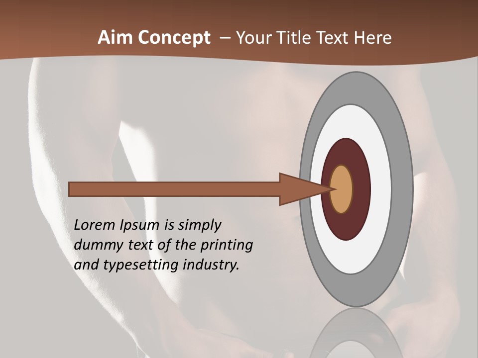 Standing Sea Portrait PowerPoint Template