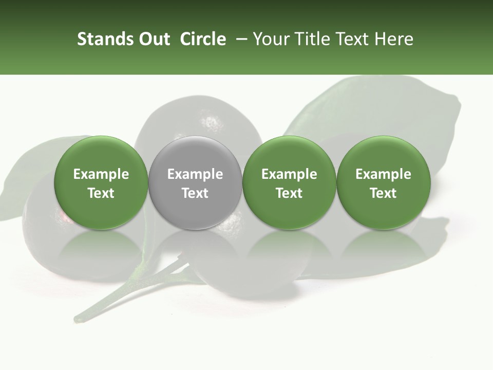 Pensioner Standing Calm PowerPoint Template