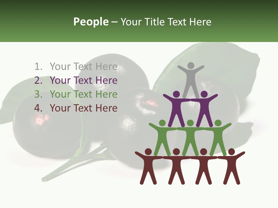 Pensioner Standing Calm PowerPoint Template