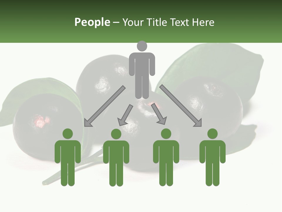 Pensioner Standing Calm PowerPoint Template