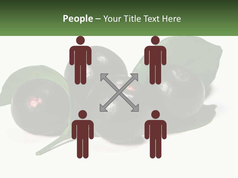 Pensioner Standing Calm PowerPoint Template