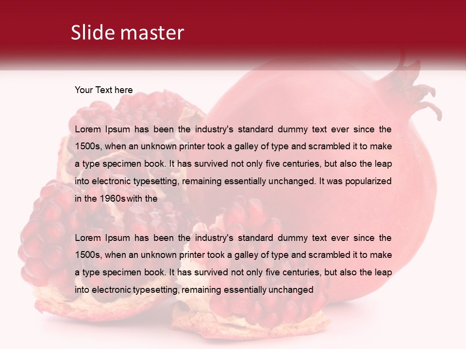 Retired Water Peaceful PowerPoint Template