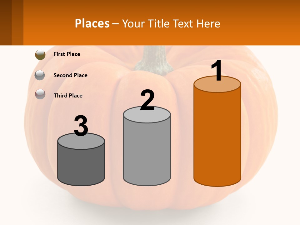 Elderly Coast Woman PowerPoint Template