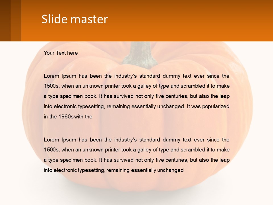 Elderly Coast Woman PowerPoint Template