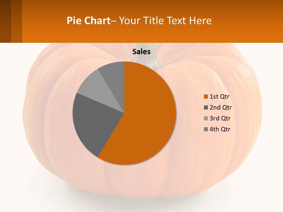 Elderly Coast Woman PowerPoint Template