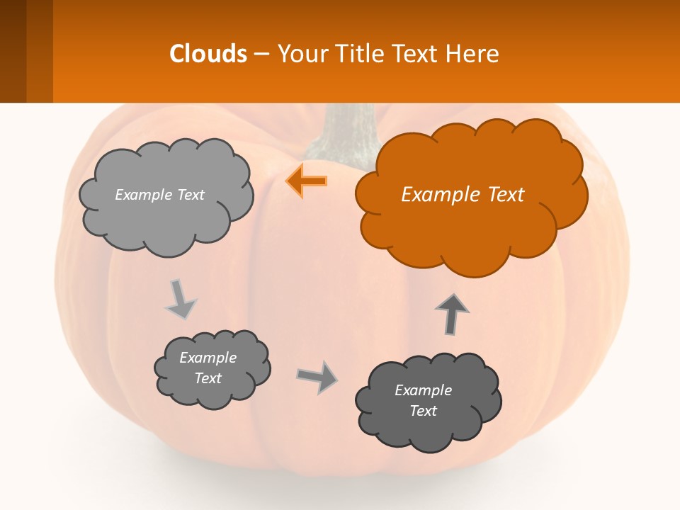 Elderly Coast Woman PowerPoint Template
