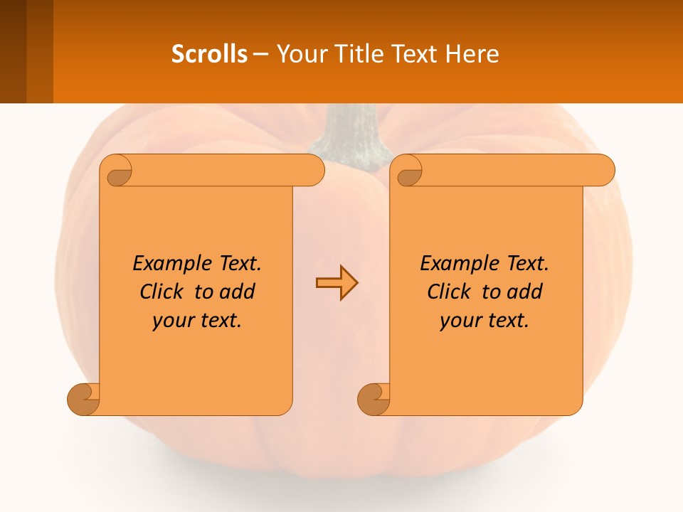 Elderly Coast Woman PowerPoint Template