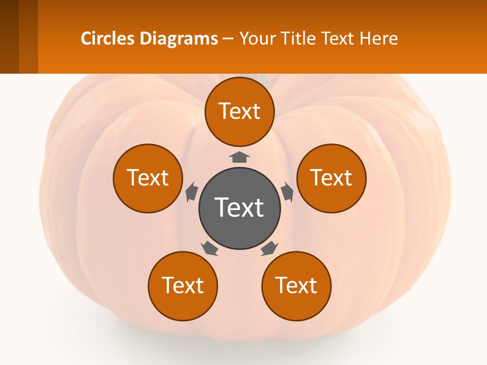 Elderly Coast Woman PowerPoint Template