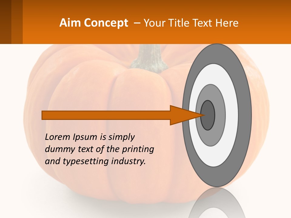 Elderly Coast Woman PowerPoint Template